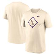 LSU Nike Dri-Fit Legend Baseball Icon Tee